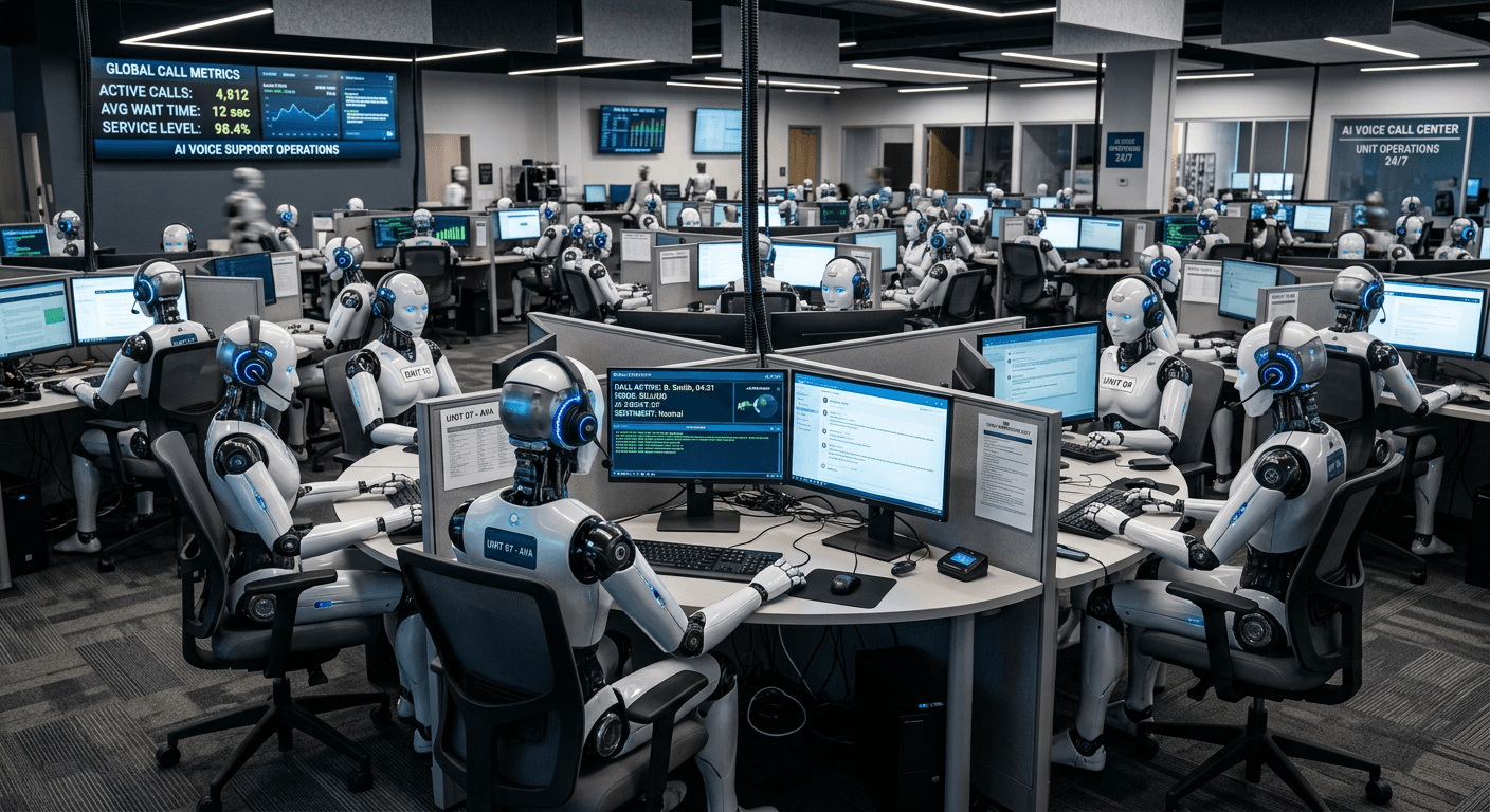 Autonomous Voice Swarms