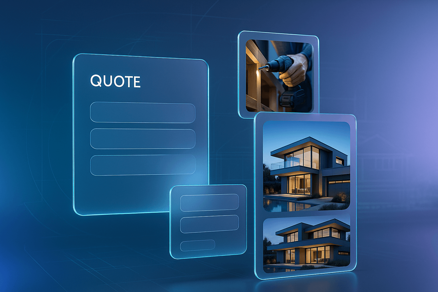Contractor lead management AI
